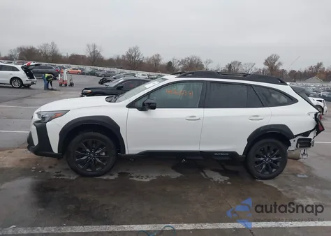 2024 Subaru Outback Onyx Edition from USA, damaged, VIN 4S4BTALC0R3296821